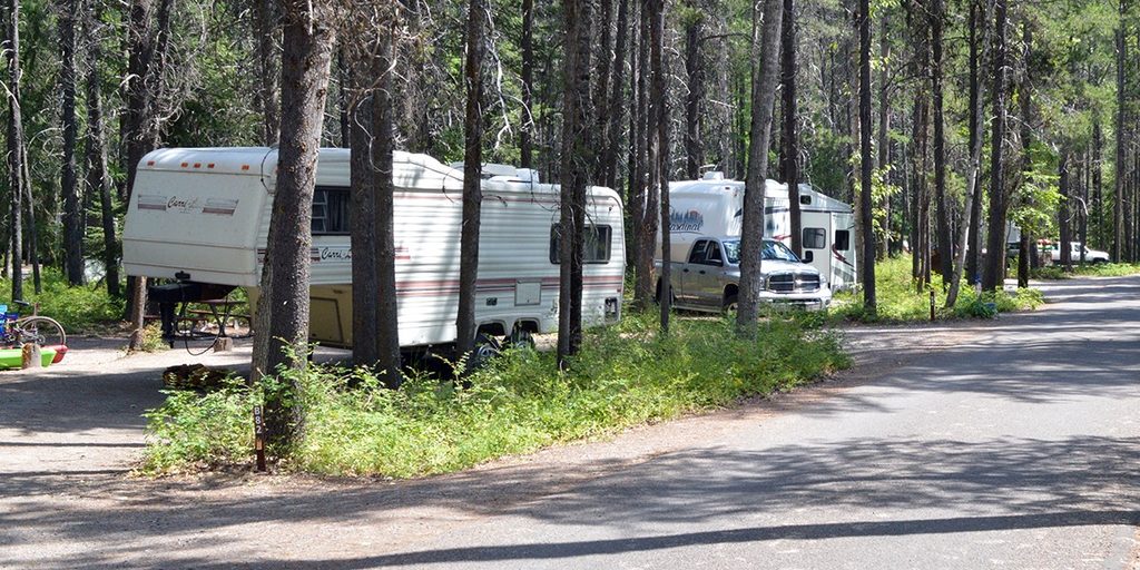 Apgar Campground, Glacier National Park