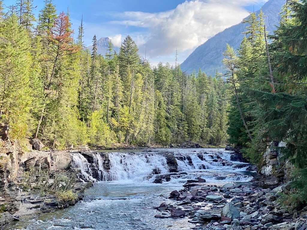 Sacred Dancing Cascade, Glacier National Park