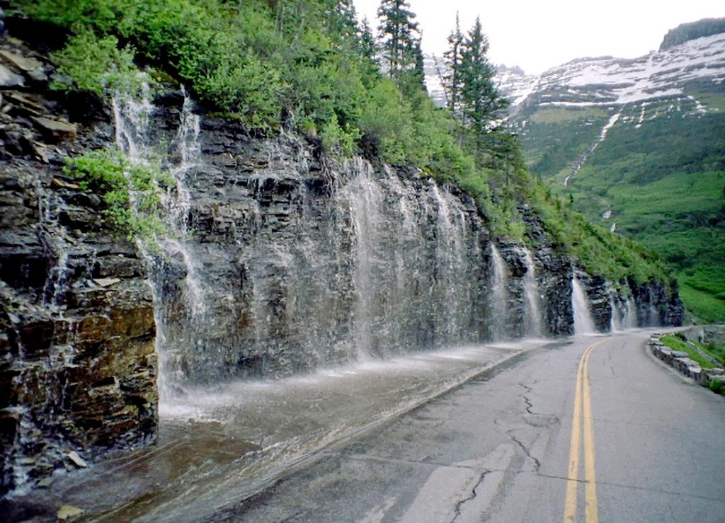 Weeping Wall, Glacier National Park