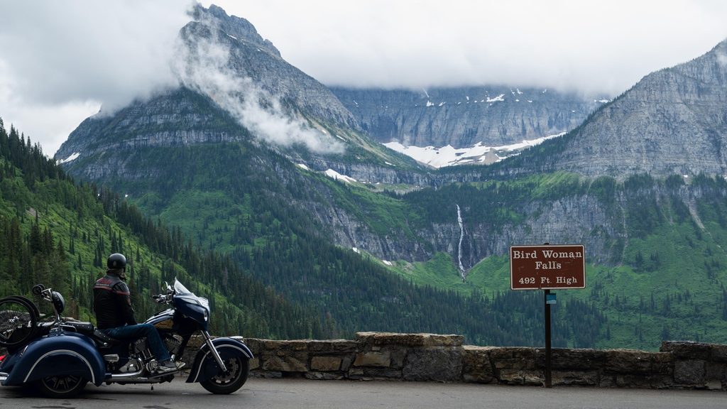 Bird Woman Falls Overlook, Glacier National Park