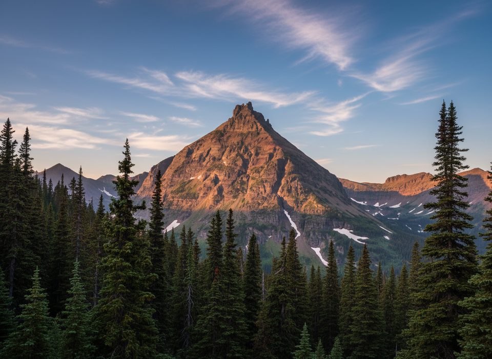 Painted Tepee Peak, Glacier National Park