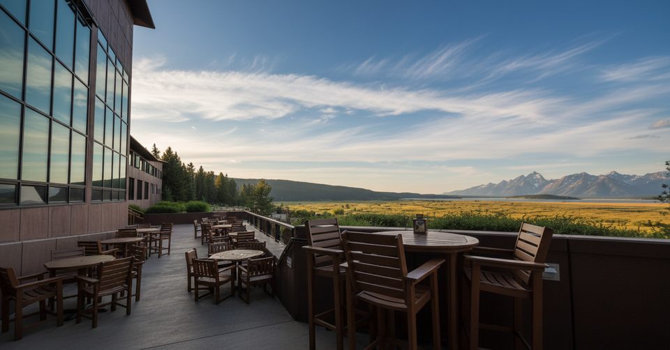 Blue Heron Lounge at Jackson Lake Lodge, Grand Teton National Park