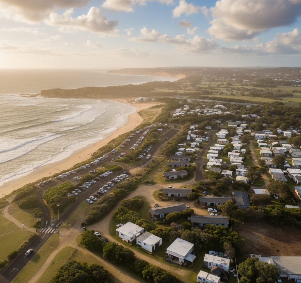Torquay Foreshore Caravan Park, Great Ocean Road