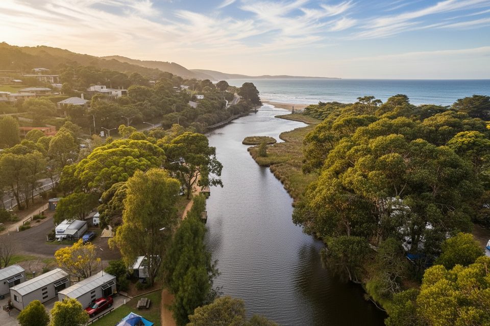 Lorne Foreshore Caravan Park, Great Ocean Road