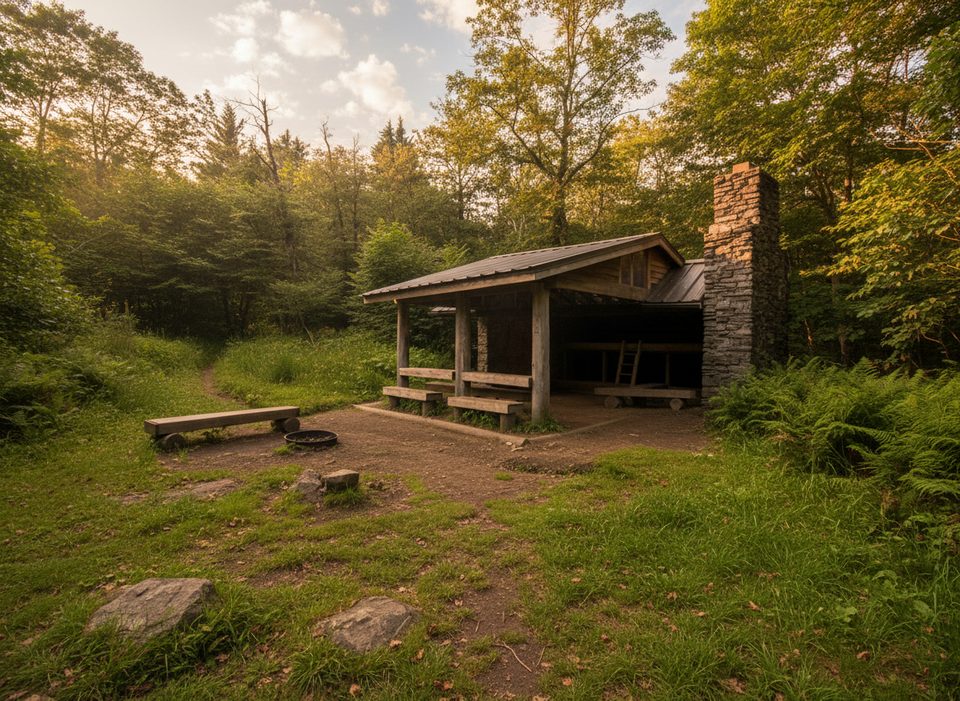 Double Springs Gap Shelter, Great Smoky Mountains National Park