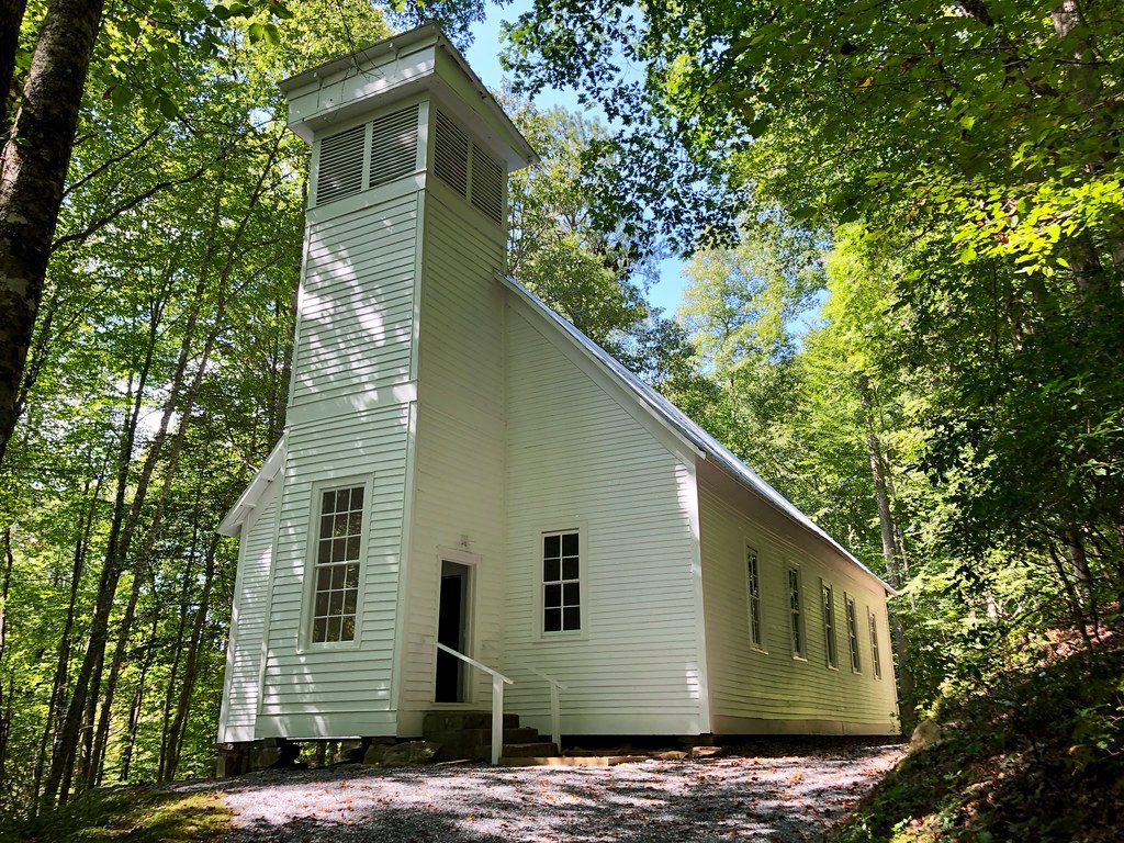 Oconaluftee Baptist Church (Smokemont Baptist Church), Great Smoky Mountains National Park