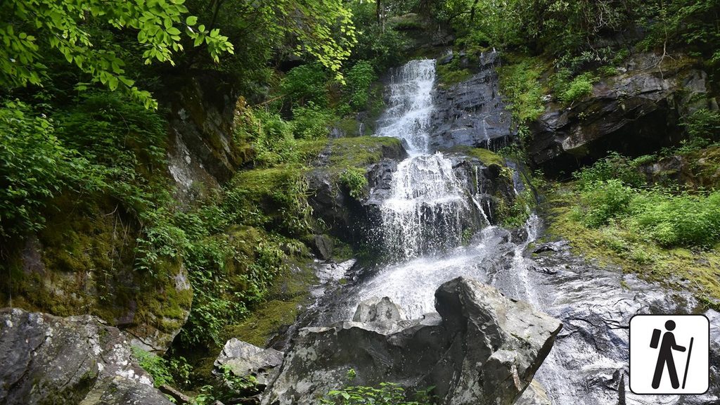 Hen Wallow Falls Trailhead, Great Smoky Mountains National Park