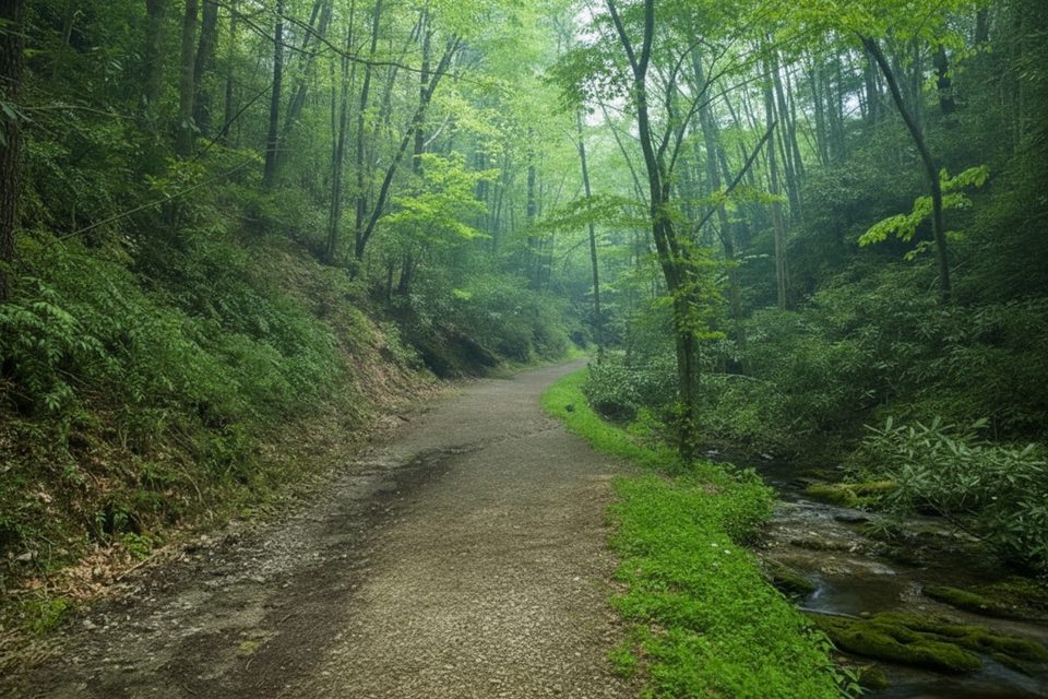 Schoolhouse Gap Trail, Great Smoky Mountains National Park