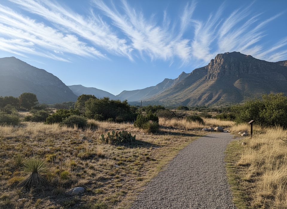 Pine Springs Trailhead, Guadalupe Mountains National Park