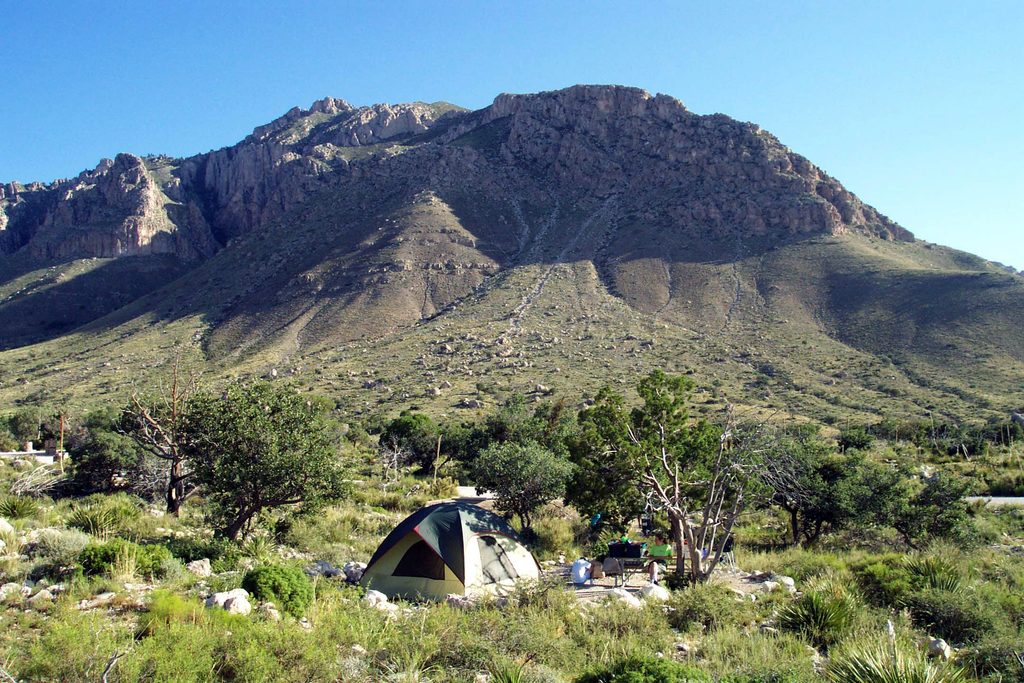 Pine Springs Campground, Guadalupe Mountains National Park