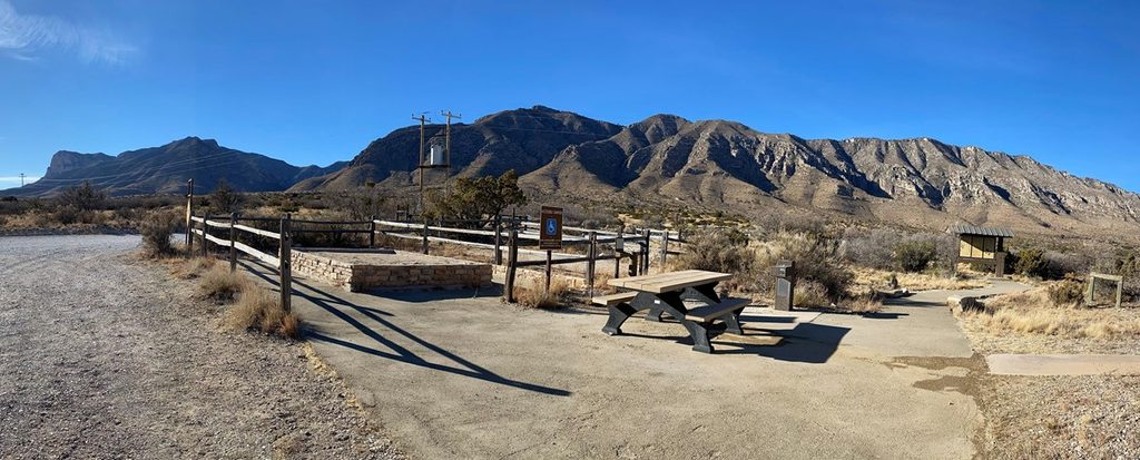 Frijole Horse Corral Campground, Guadalupe Mountains National Park