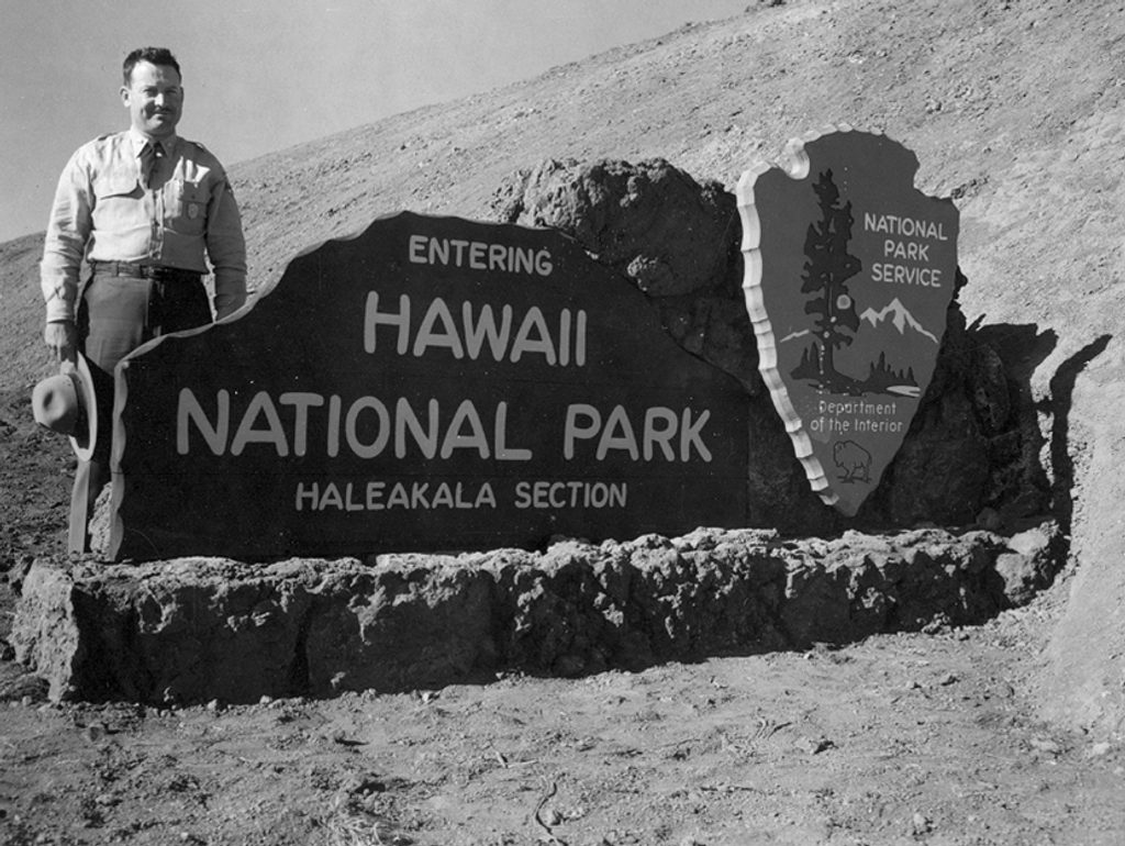 Haleakalā National Park Entrance Sign (Summit District), Haleakalā National Park