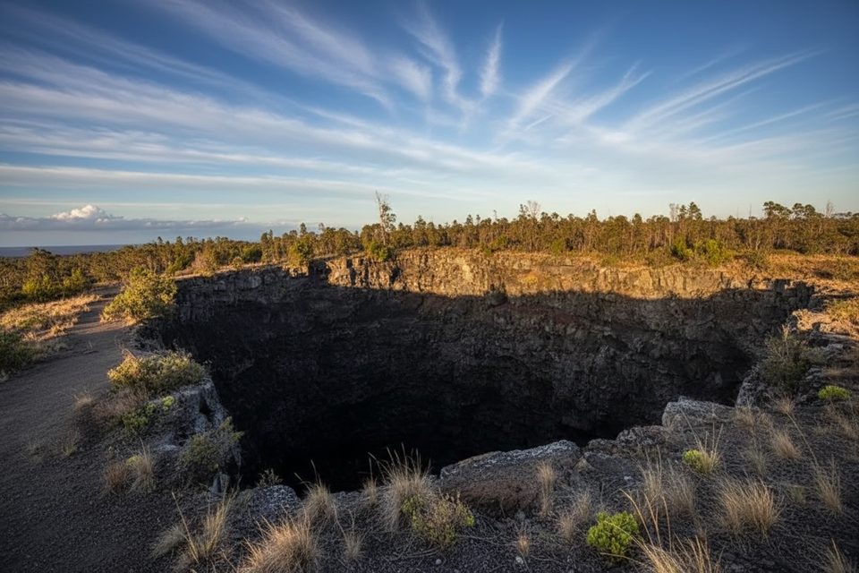 Devil's Throat, Hawaiʻi Volcanoes National Park
