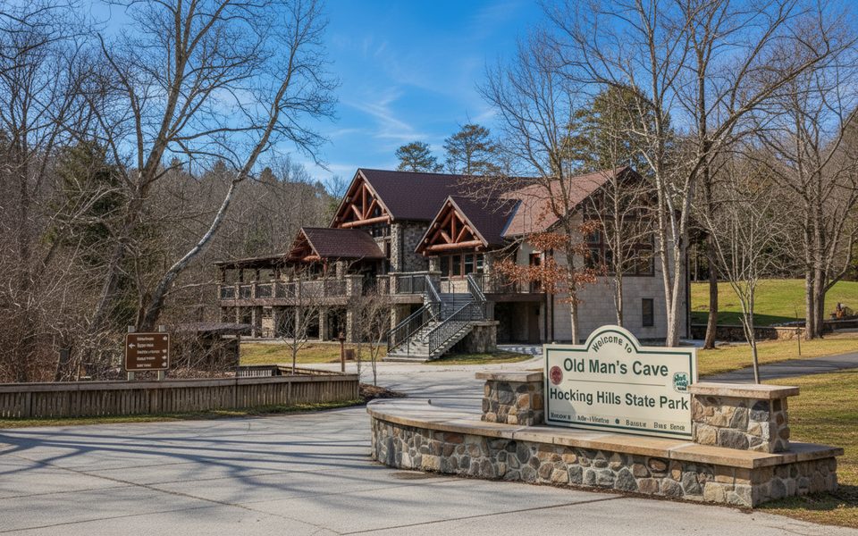Hocking Hills State Park Visitor Center at Old Man's Cave, Hocking Hills State Park