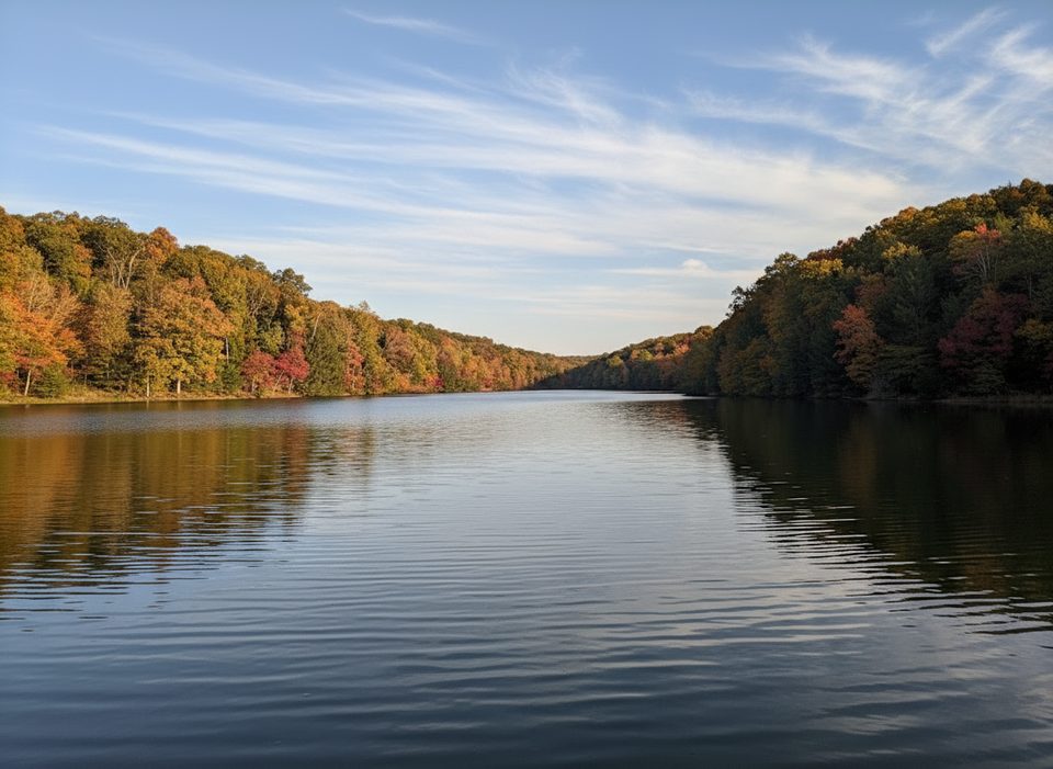 Rose Lake Overlook, Hocking Hills State Park
