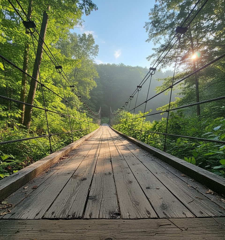 Hemlock Bridge, Hocking Hills State Park
