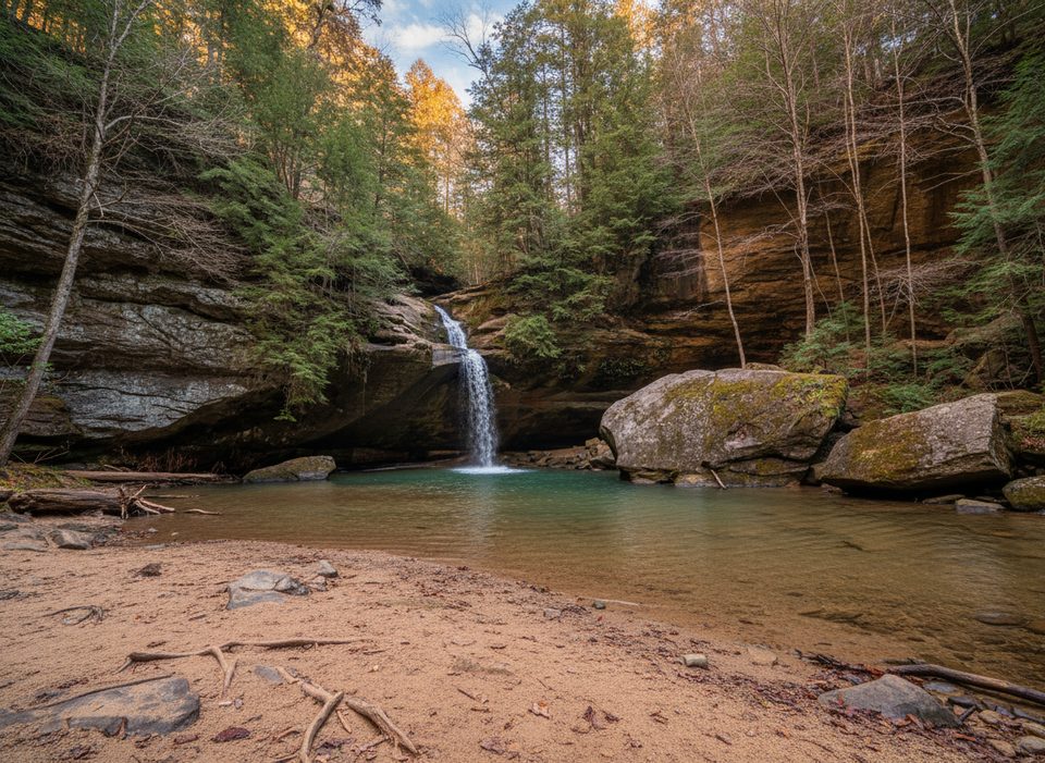 Lower Falls at Conkle's Hollow, Hocking Hills State Park