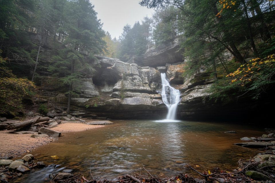 Cedar Falls Overlook, Hocking Hills State Park