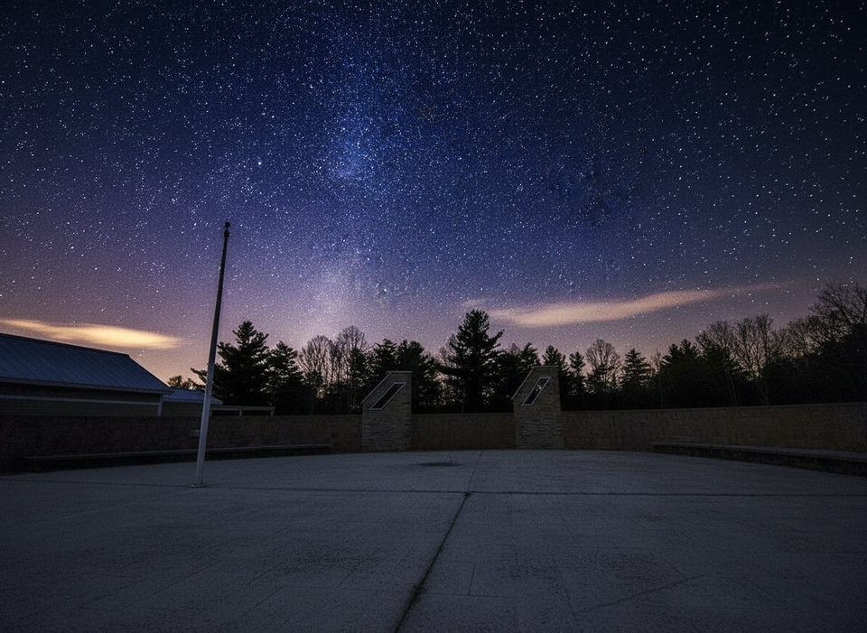 Night Sky Viewing Plaza, Hocking Hills State Park
