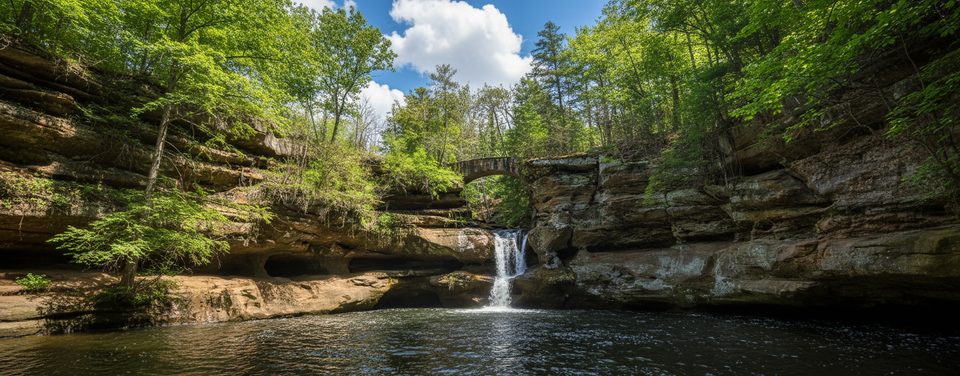 Old Man’s Cave Overlook, Hocking Hills State Park