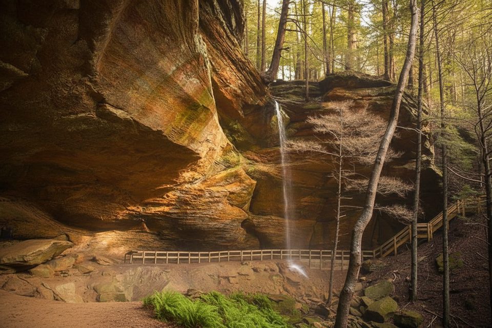 Whispering Cave Overlook, Hocking Hills State Park