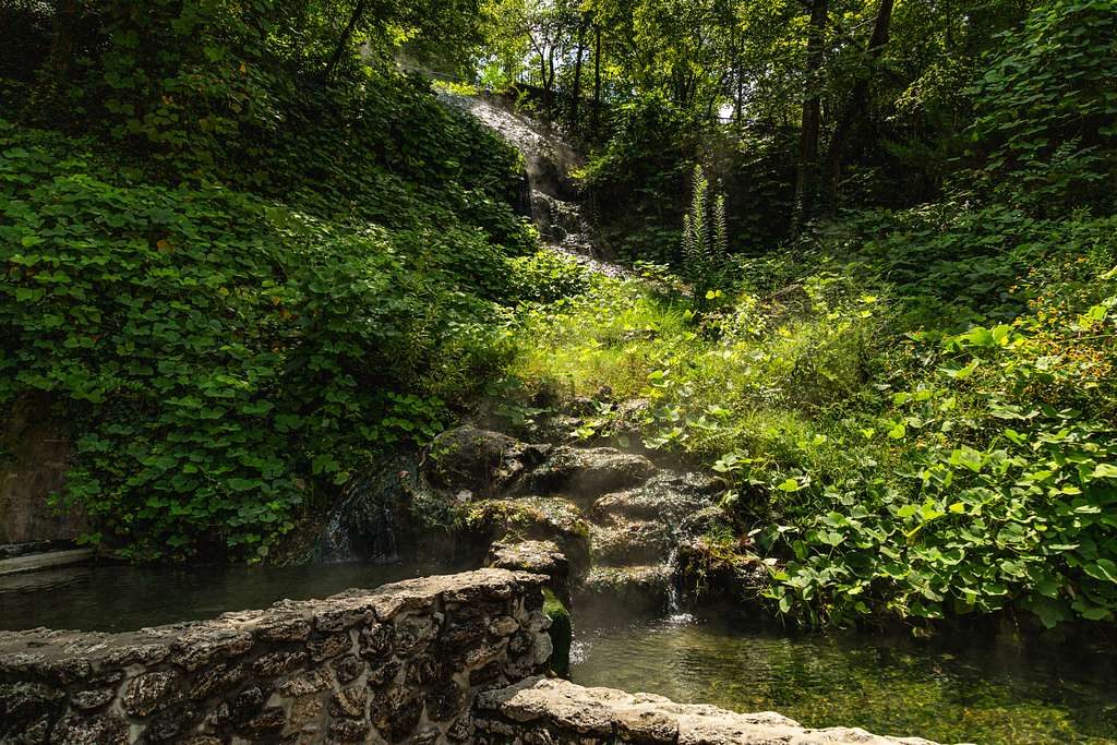 Hot Water Cascade, Hot Springs National Park