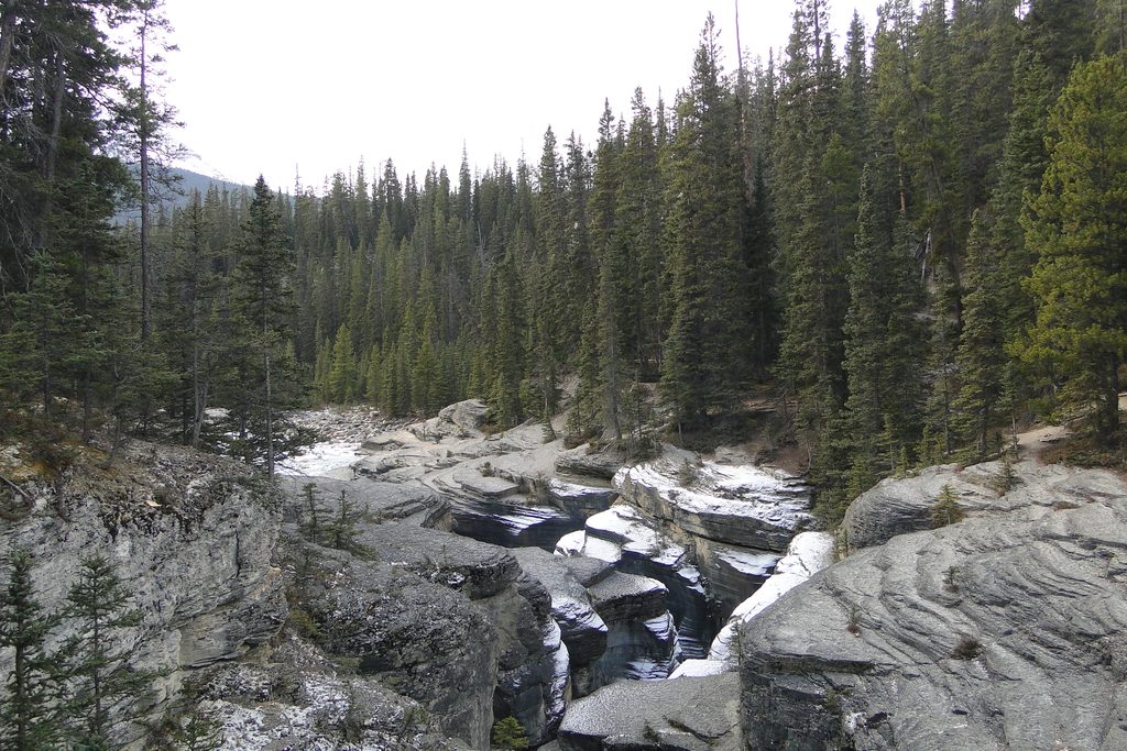 Mistaya Canyon, Icefields Parkway (Highway 93)