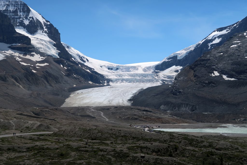 Athabasca Glacier Toe, Icefields Parkway (Highway 93)