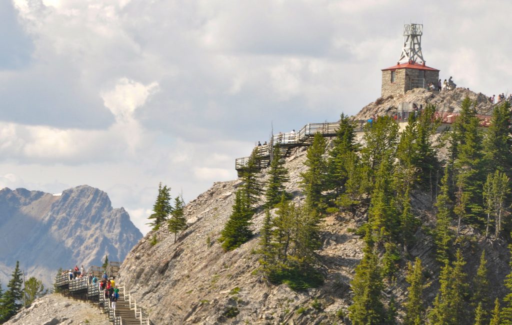 Sulphur Mountain Cosmic Ray Station National Historic Site, Icefields Parkway (Highway 93)