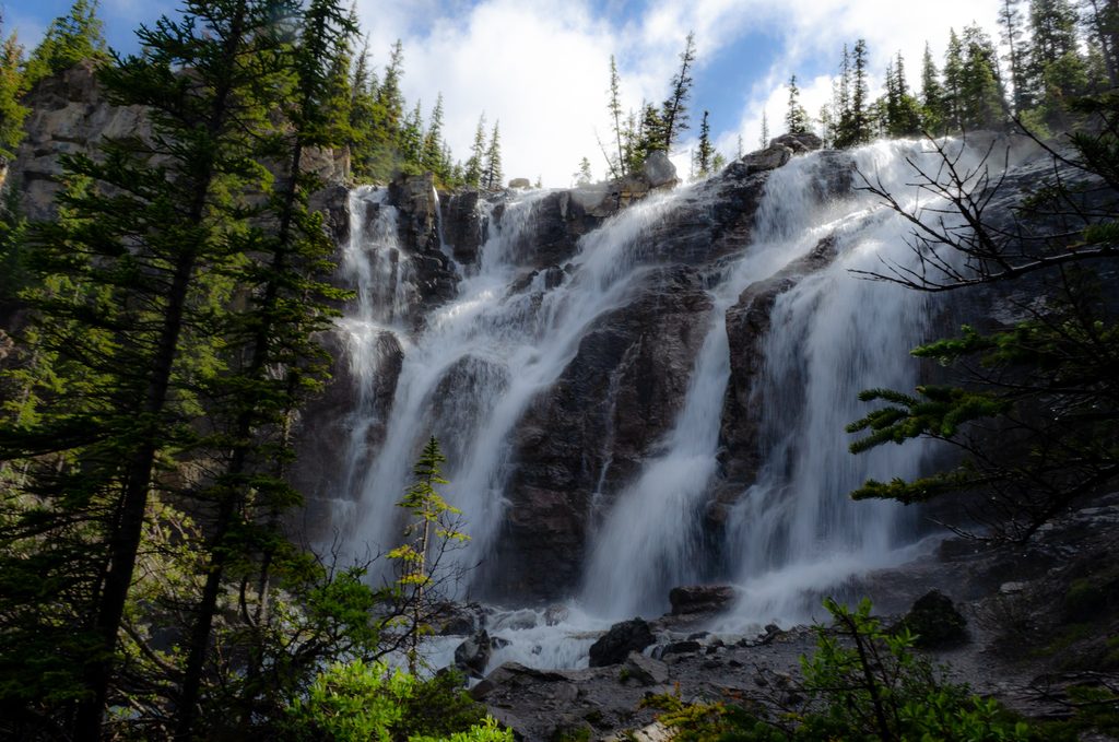 Tangle Creek Falls, Icefields Parkway (Highway 93)