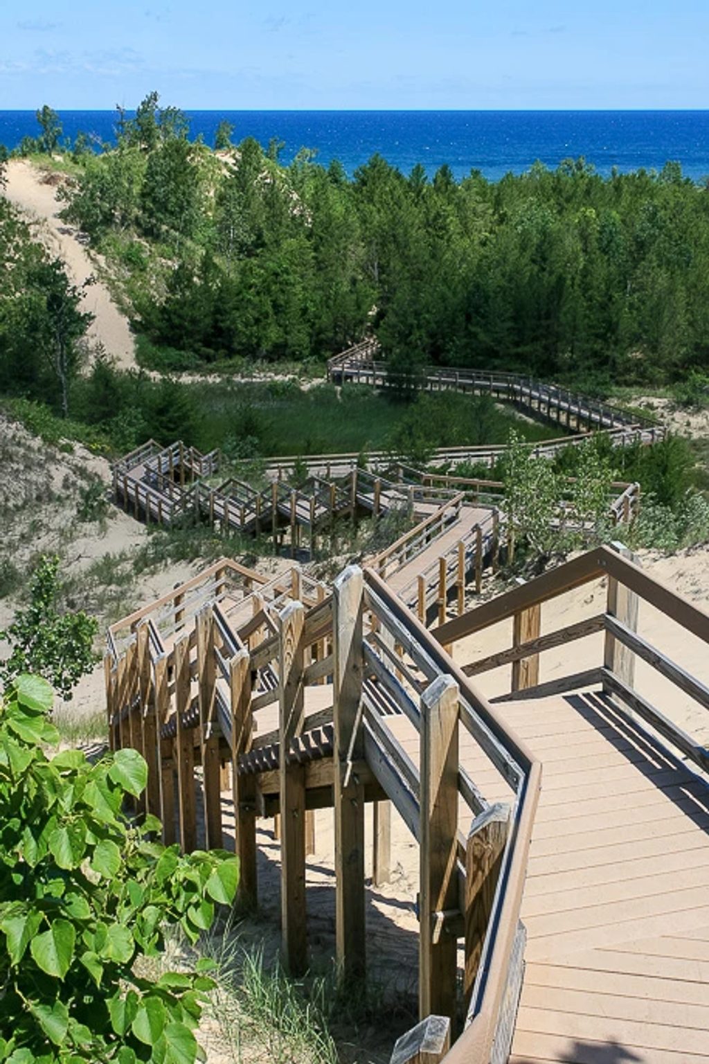Dunes Succession Trail Boardwalk, Indiana Dunes National Park