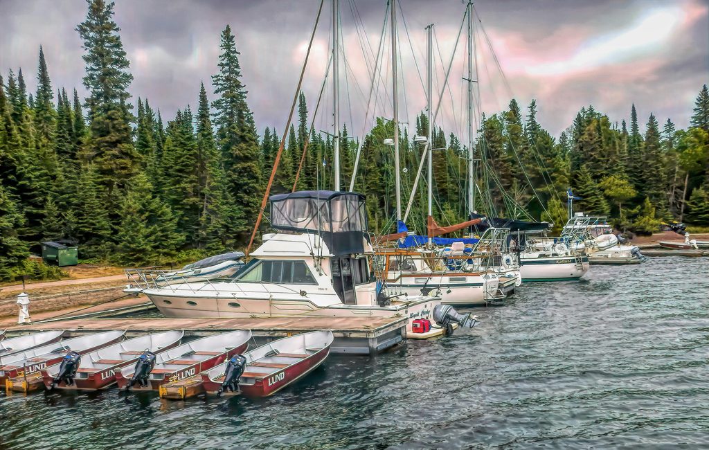 Rock Harbor Marina, Isle Royale National Park