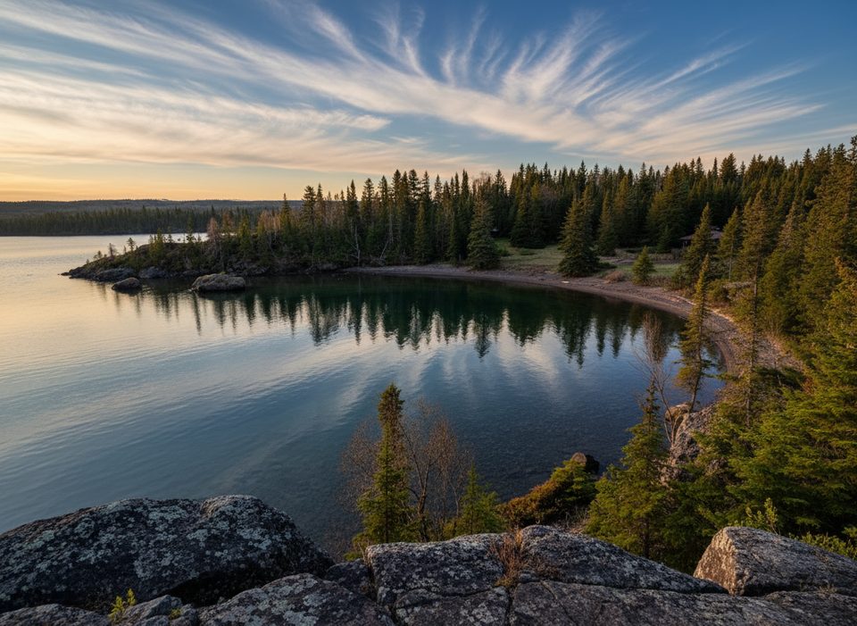 Belle Isle Campground, Isle Royale National Park