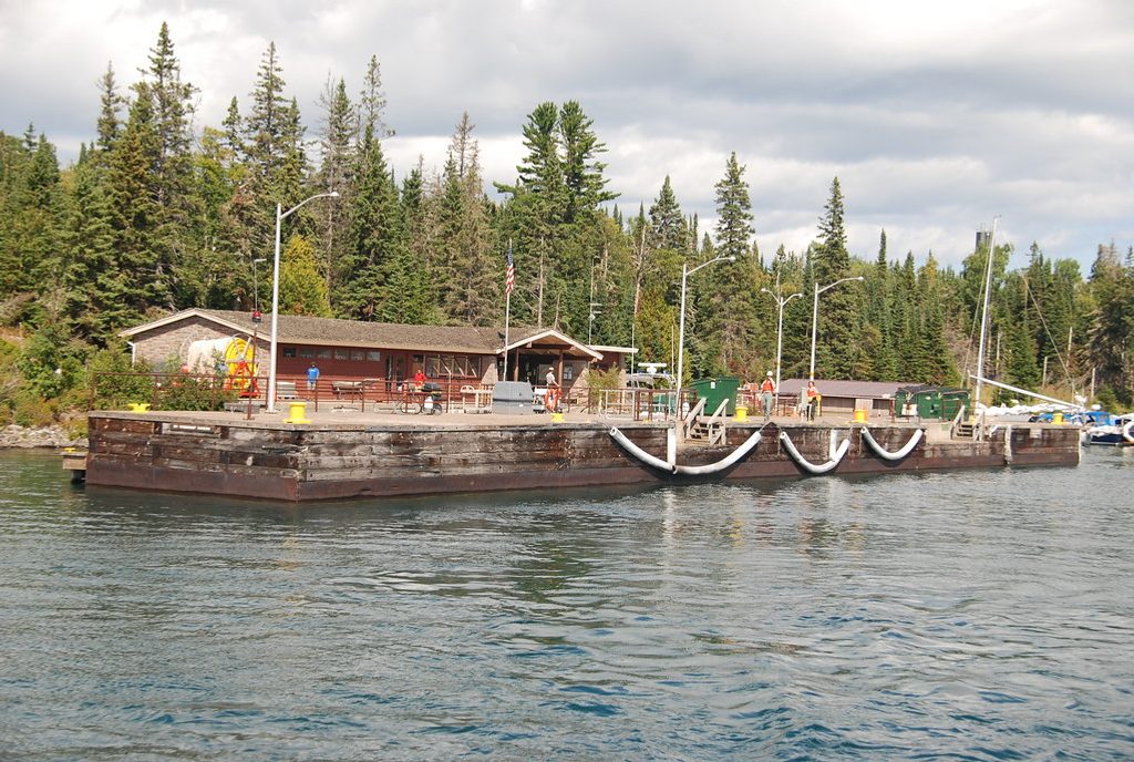 Rock Harbor Visitor Center, Isle Royale National Park