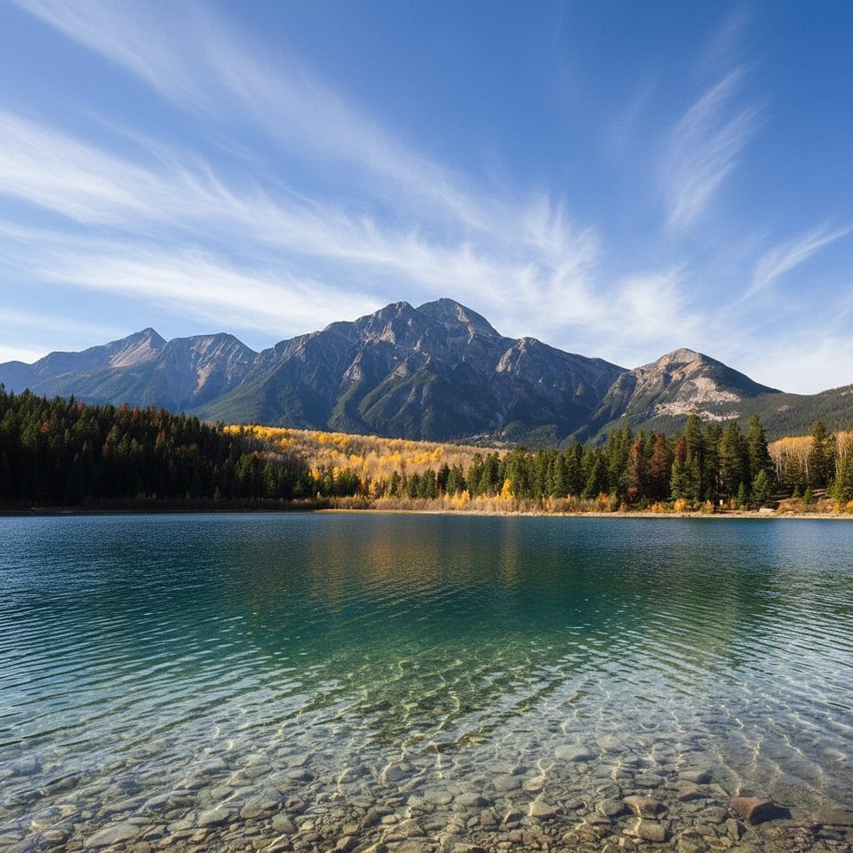 Patricia Lake Viewpoint, Jasper National Park