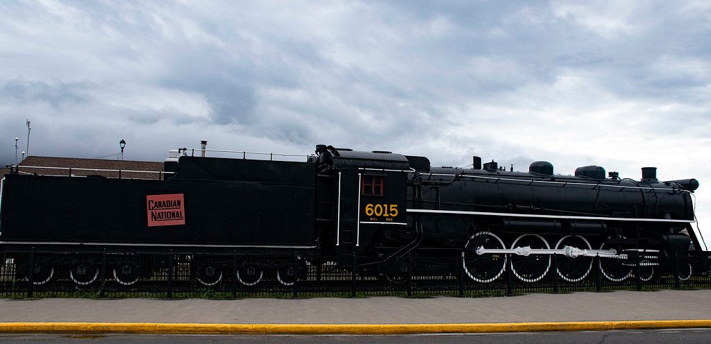 CN Mountain Locomotive 6015, Jasper National Park