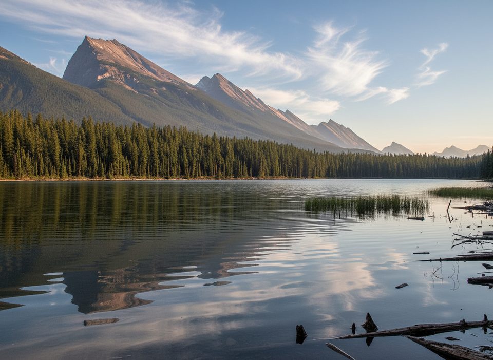 Honeymoon Lake Campground, Jasper National Park