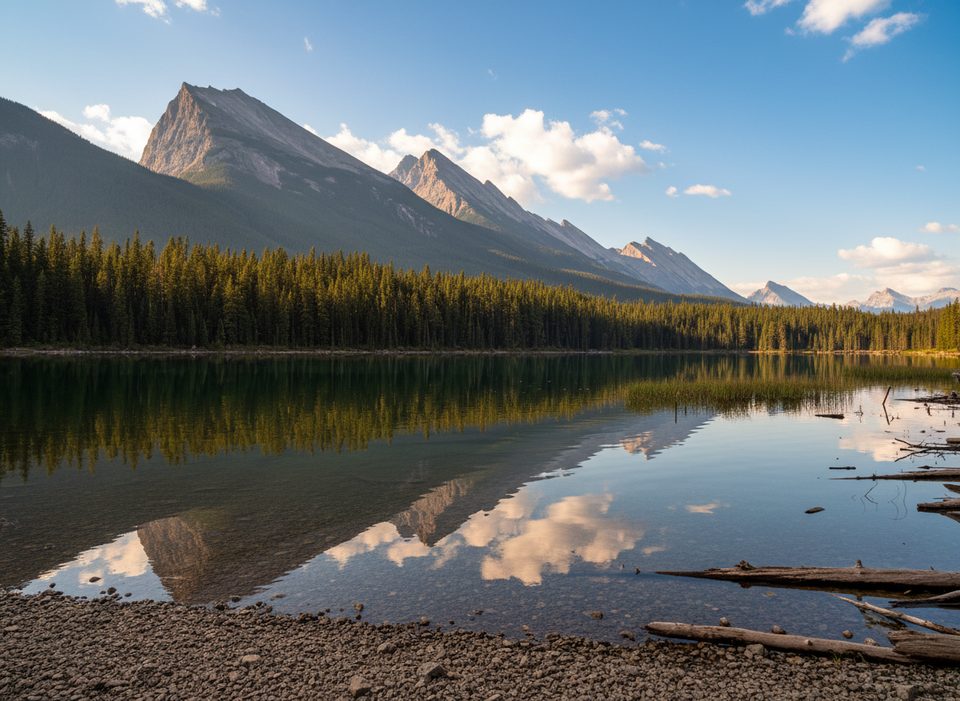Honeymoon Lake, Jasper National Park