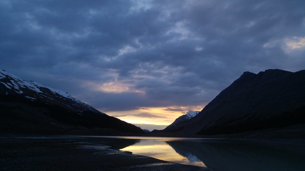 Sunwapta Lake, Jasper National Park