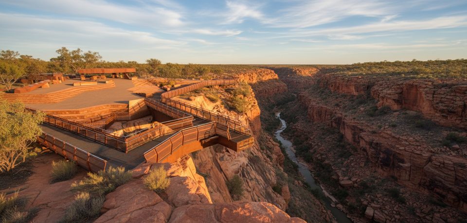 Kalbarri Skywalk Kiosk, Kalbarri National Park