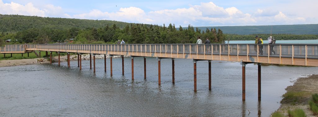 Brooks River Bridge, Katmai National Park