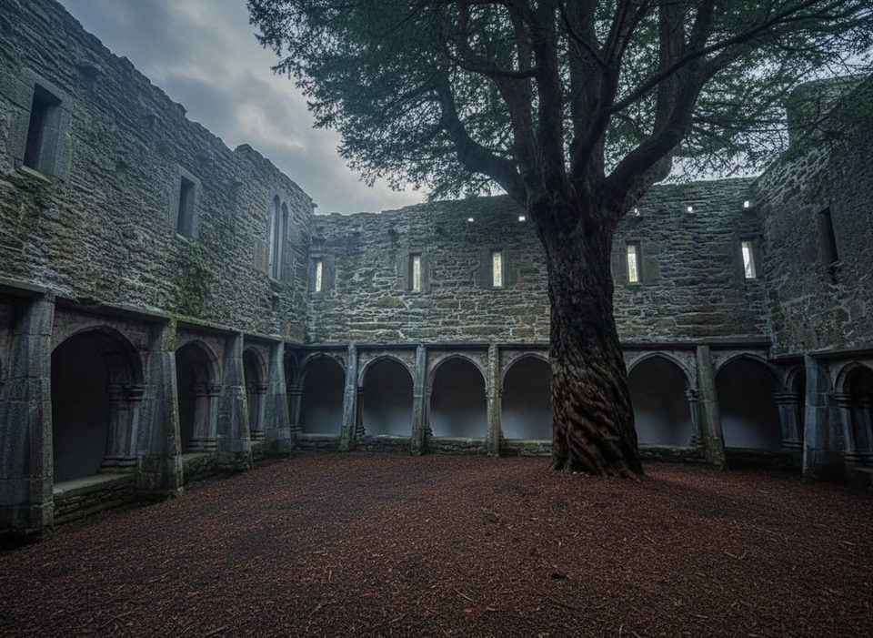 Ancient Yew of Muckross Abbey, Killarney National Park