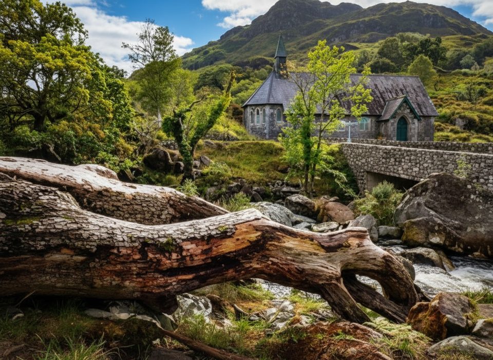 Derricunnihy Church, Killarney National Park