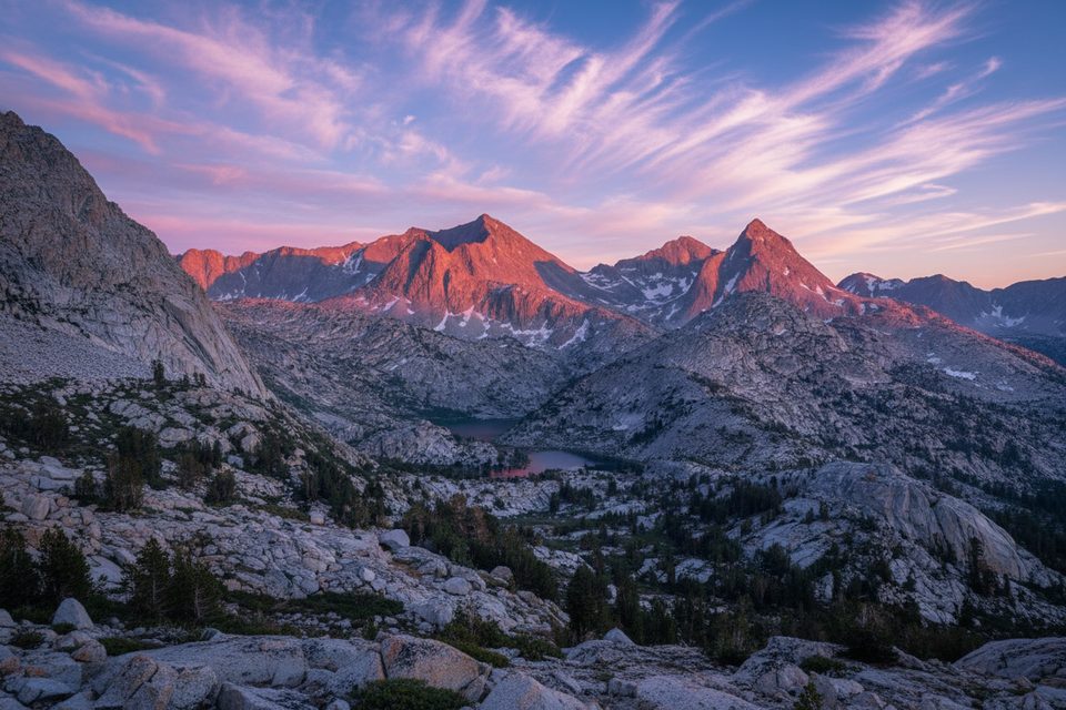 Darwin Bench, Kings Canyon National Park