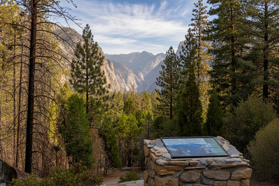 Canyon View Lookout, Kings Canyon National Park