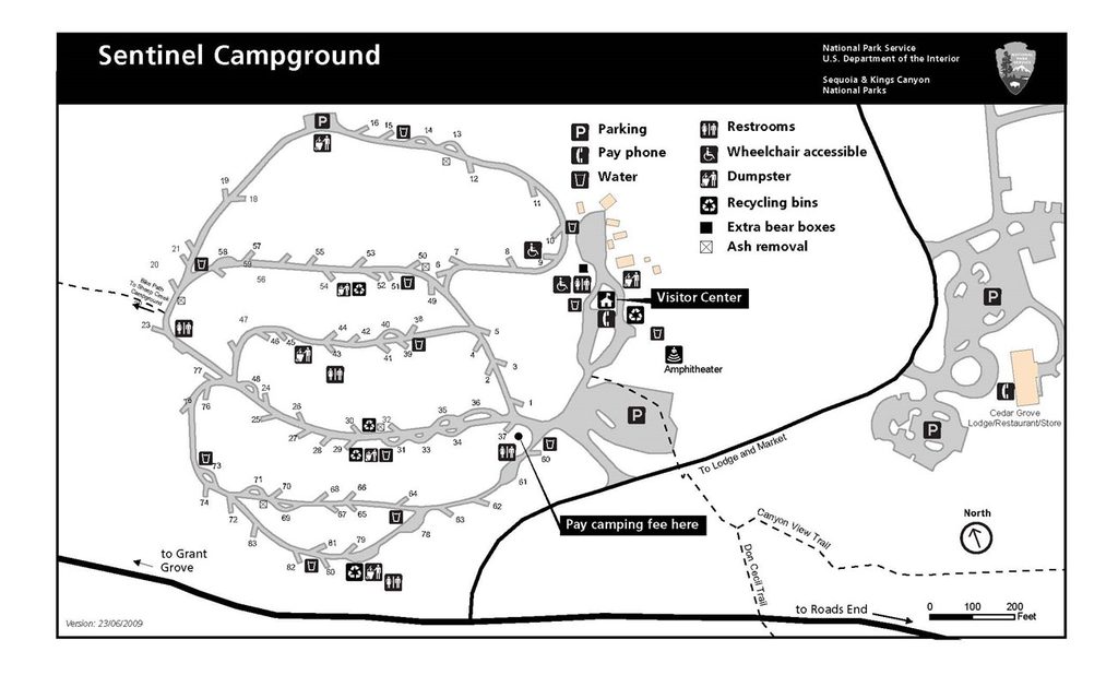 Sentinel Campground, Kings Canyon National Park