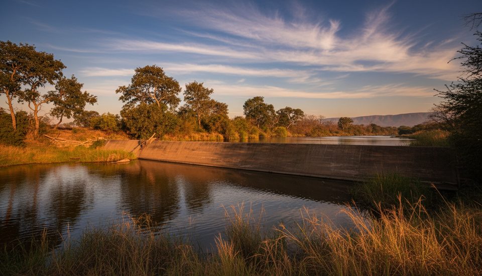 Ngotso Weir, Kruger National Park