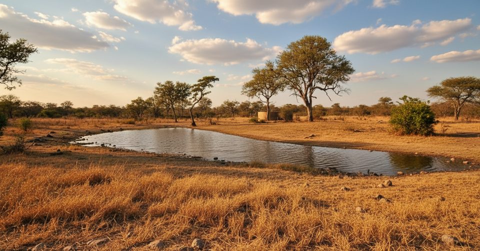 Talamati Floodlit Waterhole, Kruger National Park