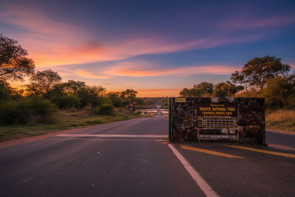 Crocodile Bridge Entrance Gate, Kruger National Park
