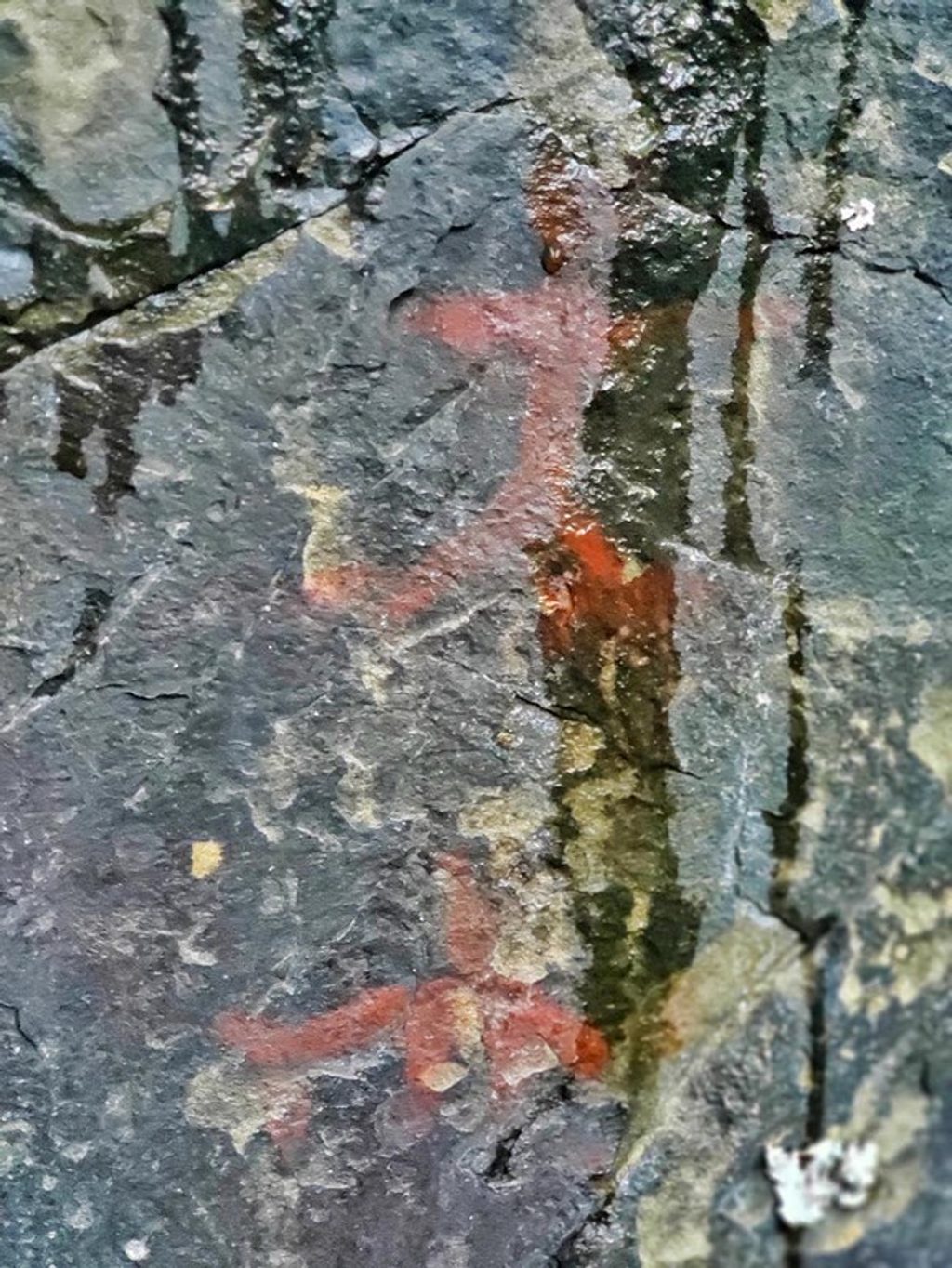 Clam Cove Pictograph Site, Lake Clark National Park